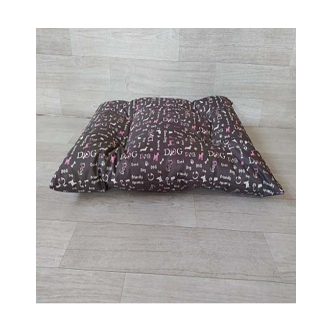 Poduszka dla psa wzór różowe pieski